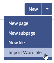 Manual:importword-menu.png
