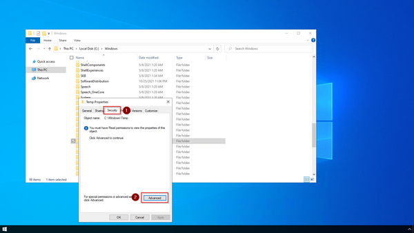 Windows file permissions 03