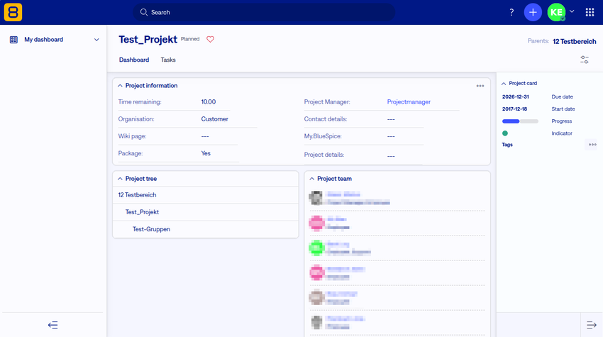 Project Overview in Easy8